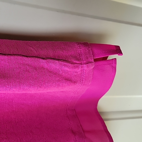 Sanctuary Fuchsia Linen Sleeveless Size M - Picture 6 of 7